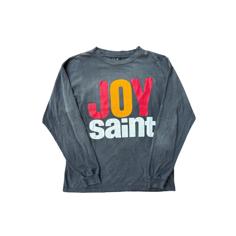 Size L - Saint Michael Joy distressed long sleeve